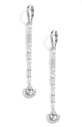 Women's Nadri Fanfare Linear Earrings