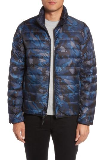Men's Tumi Reversible Down Jacket - Blue
