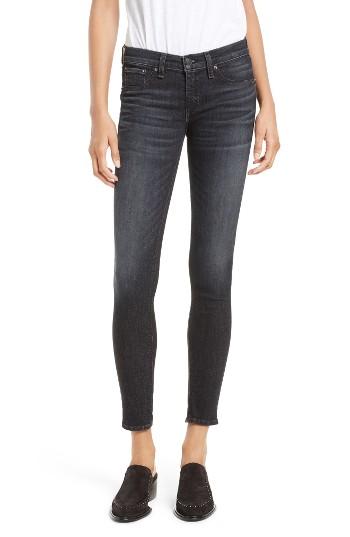 Women's Rag & Bone/jean Skinny Jeans - Black
