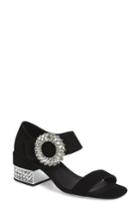 Women's Jeffrey Campbell Kaylene Crystal Embellished Sandal M - Black