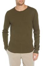Men's Vince Regular Fit Waffle Knit T-shirt - Green