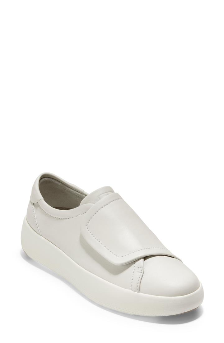 Women's Cole Haan Grandpro Flatform Sneaker .5 B - White