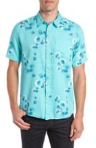 Men's Quiksilver Waterman Collection Plumes Dune Fit Sport Shirt