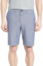 Men's John W. Nordstrom Herringbone Flat Front Shorts