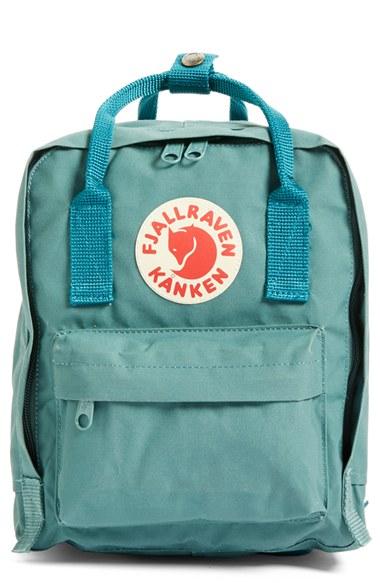 Fjallraven 'mini Kanken' Water Resistant Backpack - Green