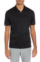 Men's Boss Parlay Fit Polo, Size Small - Black