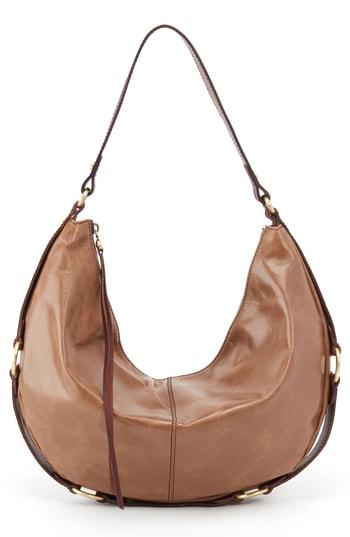 Hobo Rogue Leather Shoulder Bag - Brown