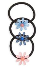Tasha Set Of 3 Floral Ponytail Holders