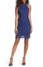 Women's Bb Dakota Cherie Lace Sheath Dress - Blue