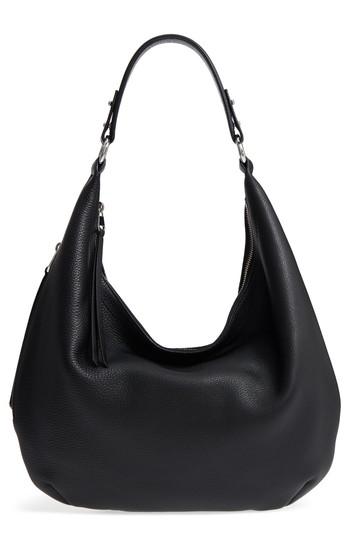 Rebecca Minkoff Michelle Leather Hobo - Black