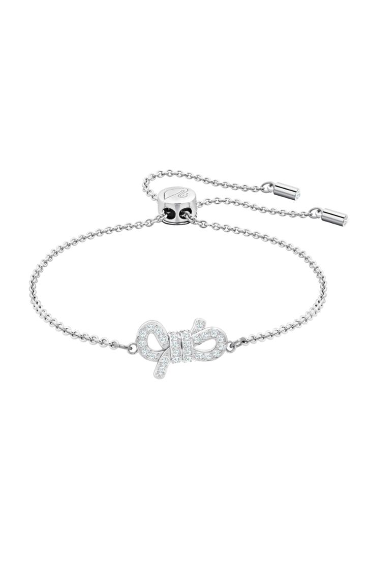 Women's Swarovski Lifelong Bow Crystal Bracelet