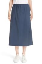 Women's Sofie D'hoore Swivel Pinstripe Skirt Us / 38 Fr - Blue