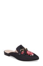 Women's Kate Spade New York Canyon Embroidered Loafer Mule .5 M - Blue