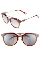 Women's Haze Zeal 52mm Aviator Sunglasses - Amber