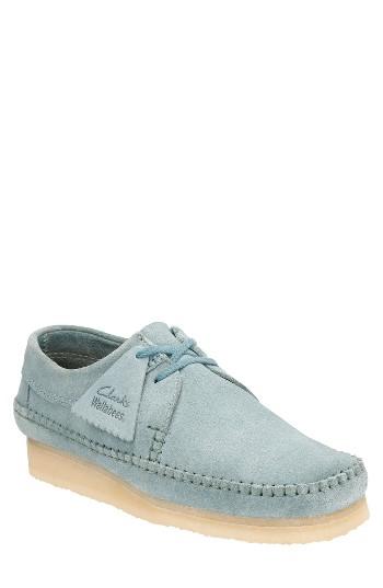 Men's Clarks 'weaver' Moc Toe Derby .5 M - Blue