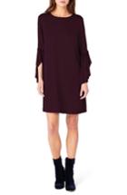 Women's Michael Stars Bell Sleeve Shift Dress - Burgundy