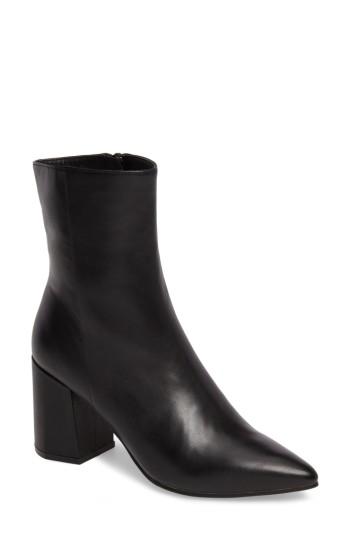 Women's Linea Paolo Bobby Pointy Toe Boot M - Black