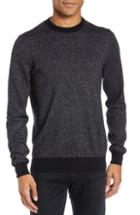 Men's Boss Franio Mouline Fit Sweater, Size Small - Blue