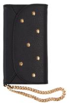 Women's Sonix Cosmic Stud Iphone X Faux Leather Wristlet - Black