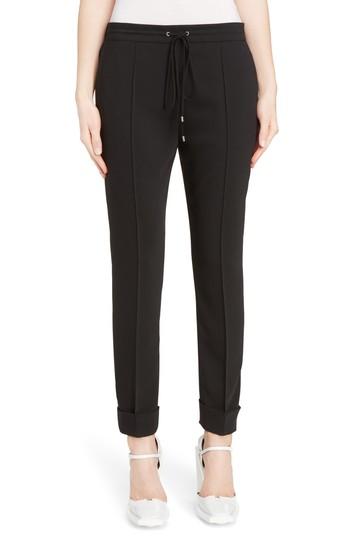 Women's Kenzo Tailored Jogger Pants Us / 42 Fr - Black
