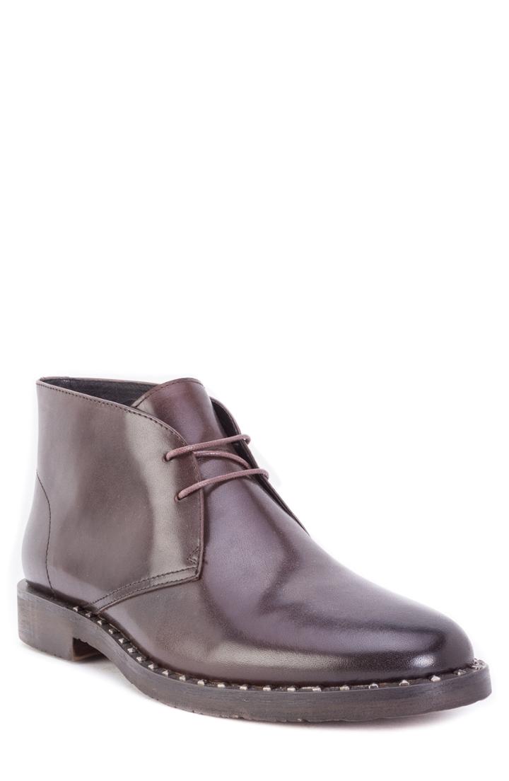 Men's Robert Graham Norrie Studded Chukka Boot .5 M - Brown