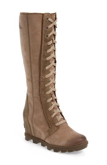 Women's Sorel Joan Of Arctic Ii Waterproof Wedge Boot M - Brown