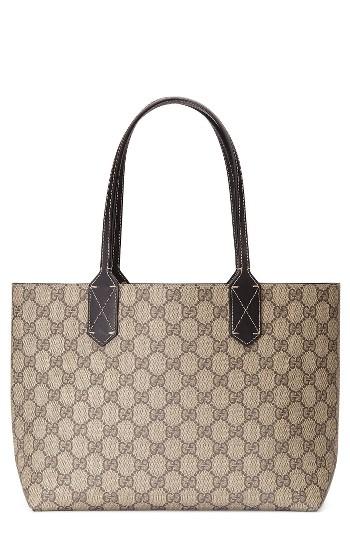 Gucci Turnaround Small Reversible Leather Tote - None