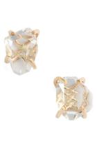 Women's Melissa Joy Manning Herkimer Stud Earrings