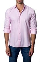Men's Jared Lang Check Sport Shirt - Pink