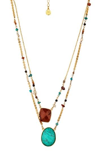 Women's Gas Bijoux Cariocas Double Necklace