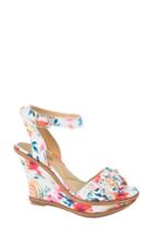 Women's J. Renee Alawna Wedge Sandal .5 M - Pink