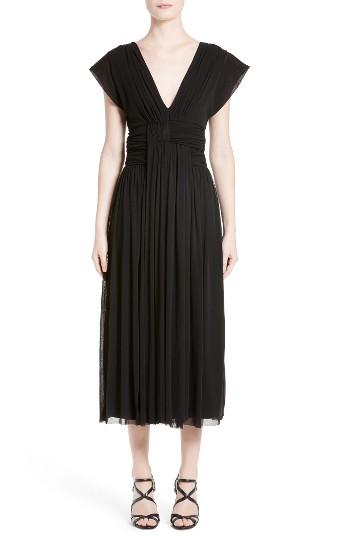 Women's Fuzzi Empire Waist Midi Dress