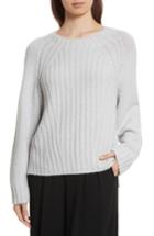 Women's Vince Ribbed Wool & Cashmere Sweater - Grey