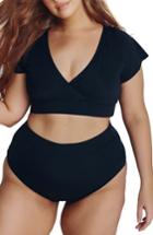 Women's Alpine Butterfly Bff Crop Bikini Top