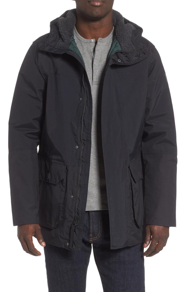 Men's Helly Hansen Killarney Waterproof Parka - Black