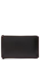 Women's Lodis Audrey - Lani Rfid Double-sided Leather Zip Pouch - Black