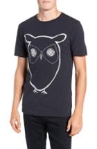 Men's Knowledgecotton Apparel Big Owl Print T-shirt
