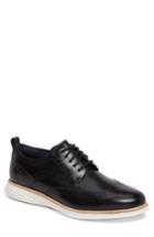 Men's Cole Haan Grand Evolution Wingtip .5 M - Black