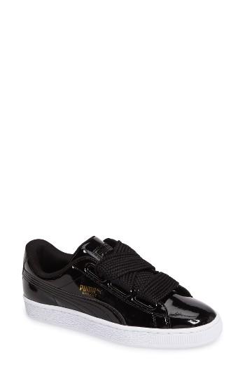 Women's Puma Basket Heart Sneaker