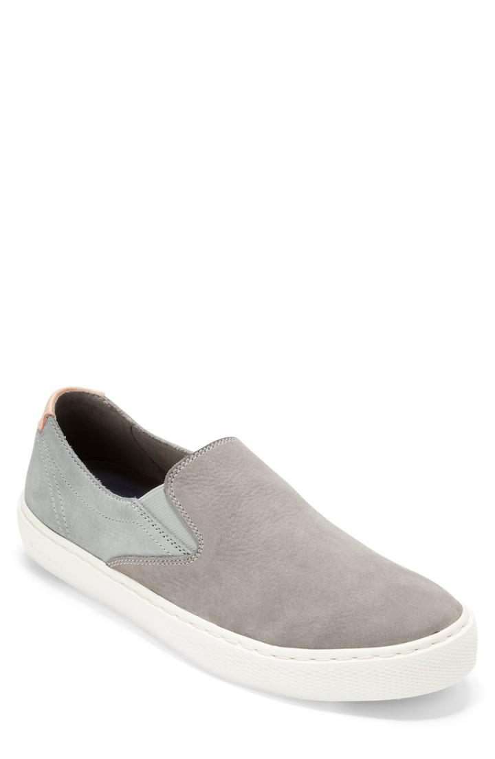 Men's Cole Haan Grandpr? Deck Slip-on Sneaker .5 M - Grey