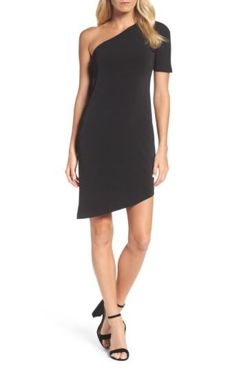 Women's Leota Christina One-shoulder Dress - Black