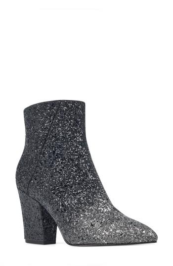 Women's Nine West Savitra Pointy Toe Bootie .5 M - Blue