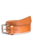 Men's Ezra Arthur No. 1 Leather Belt - Golden Tan