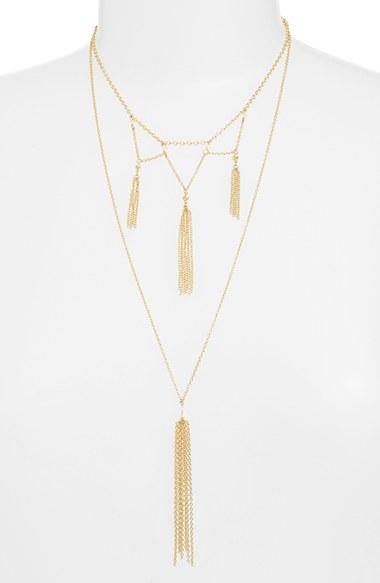 Women's Ettika Tier Tassel Bead Necklace