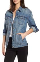 Women's Madewell Oversize Denim Jacket, Size - Blue