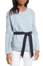 Women's Rag & Bone Montana Quilted Cotton Jacket, Size - Blue