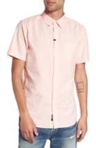 Men's Imperial Motion Triumph Melange Trim Fit Woven Shirt - Coral