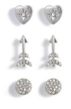 Women's Treasure & Bond Arrow Stud Earrings Set Of 3
