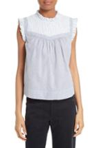 Women's La Vie Rebecca Taylor Mixed Stripe Top