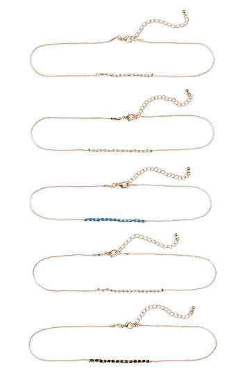 Women's Bp. 5-pack Beaded Chokers